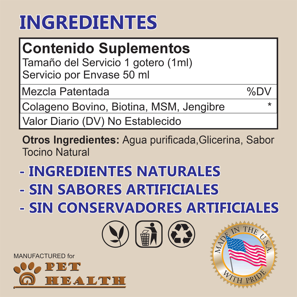 Suplemento Colágeno Perros