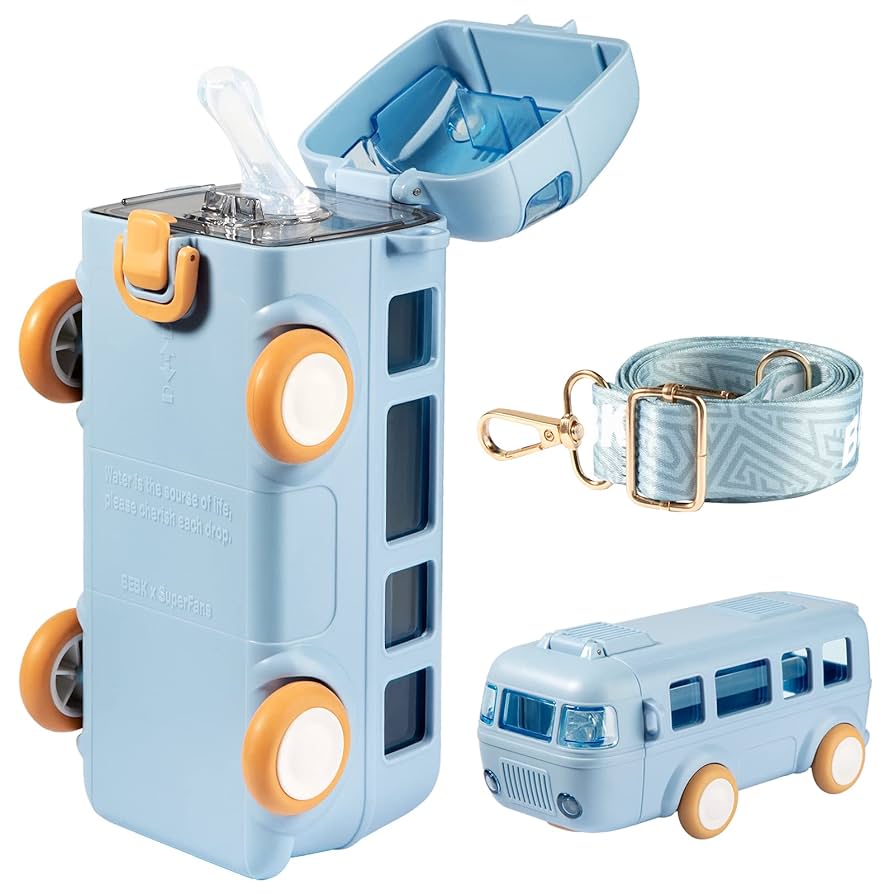 AquaBus®BOTELLA FORMA BUS PARA NIÑOS