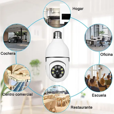 CAMARA BOMBILLO ROBOTICA