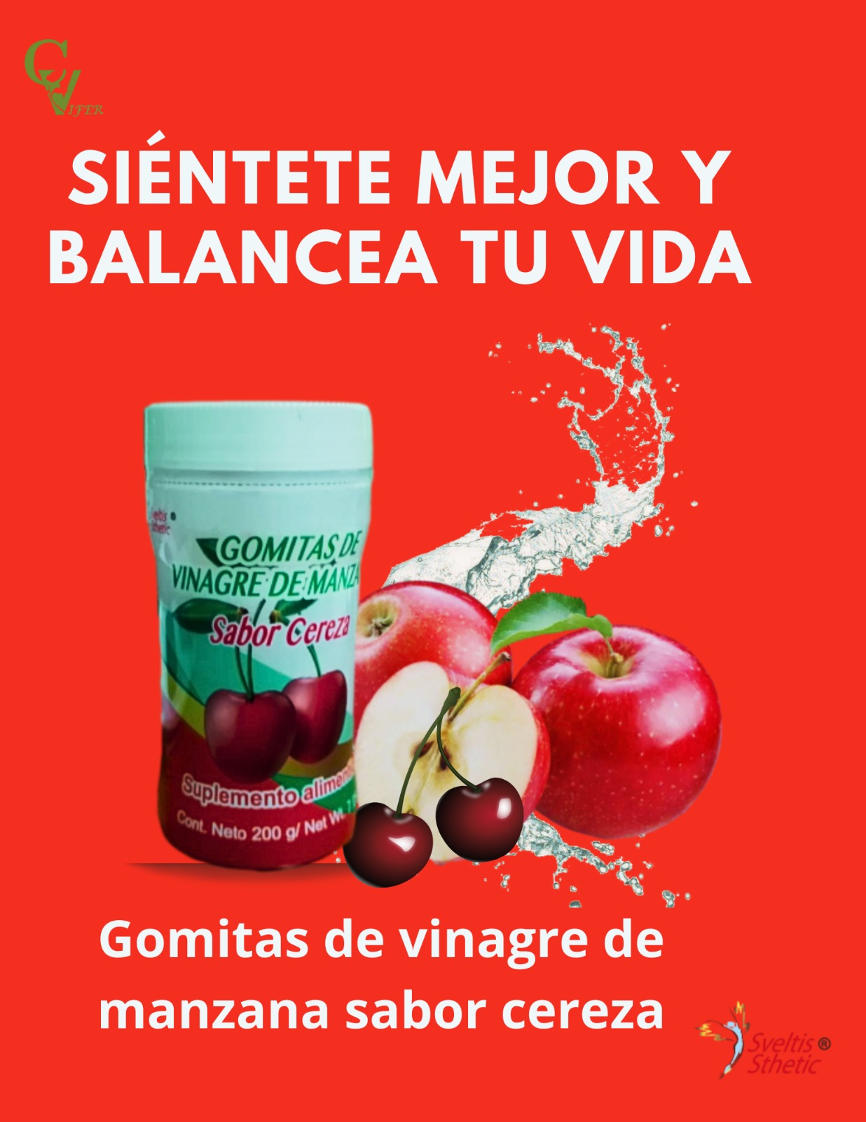 Gomitas de Vinagre de Manzana