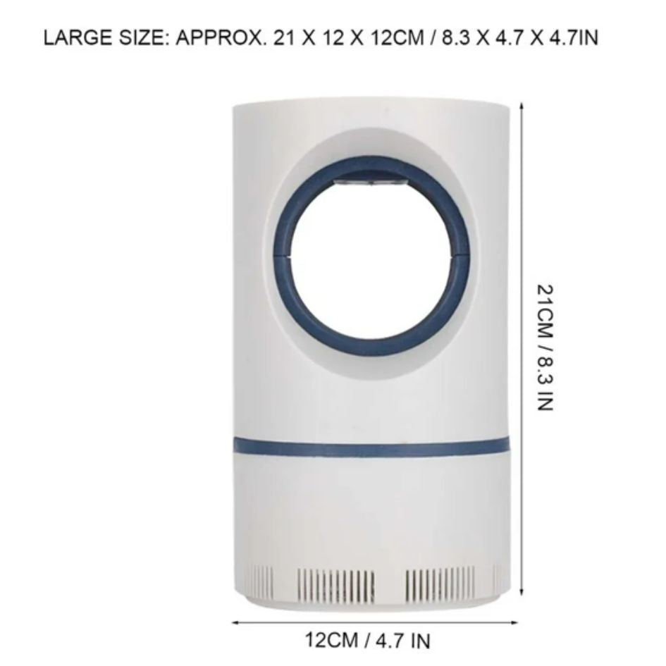 Trampa Lámpara Led Luz UV Mata Mosquitos