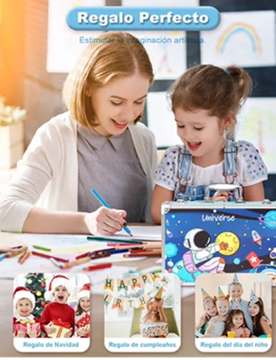 145PCS JUEGO DE PINTURAS