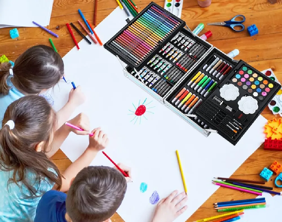 145PCS JUEGO DE PINTURAS