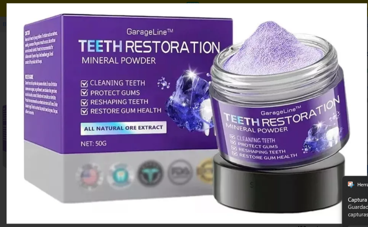 Polvo para Dientes  ECOM-0003