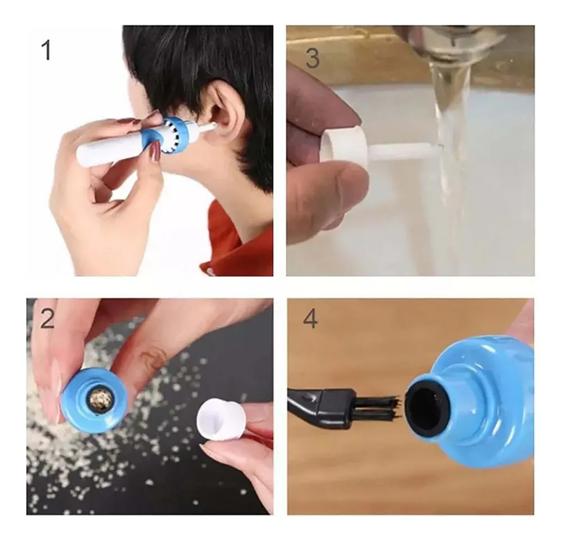 SUCCIONADOR DE CERA PARA OÍDOS